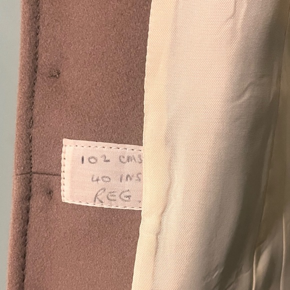 Holt Renfew - Men’s Medium - 100% Wool Vest - Tan - Vintage- Made In England- - Picture 11 of 13